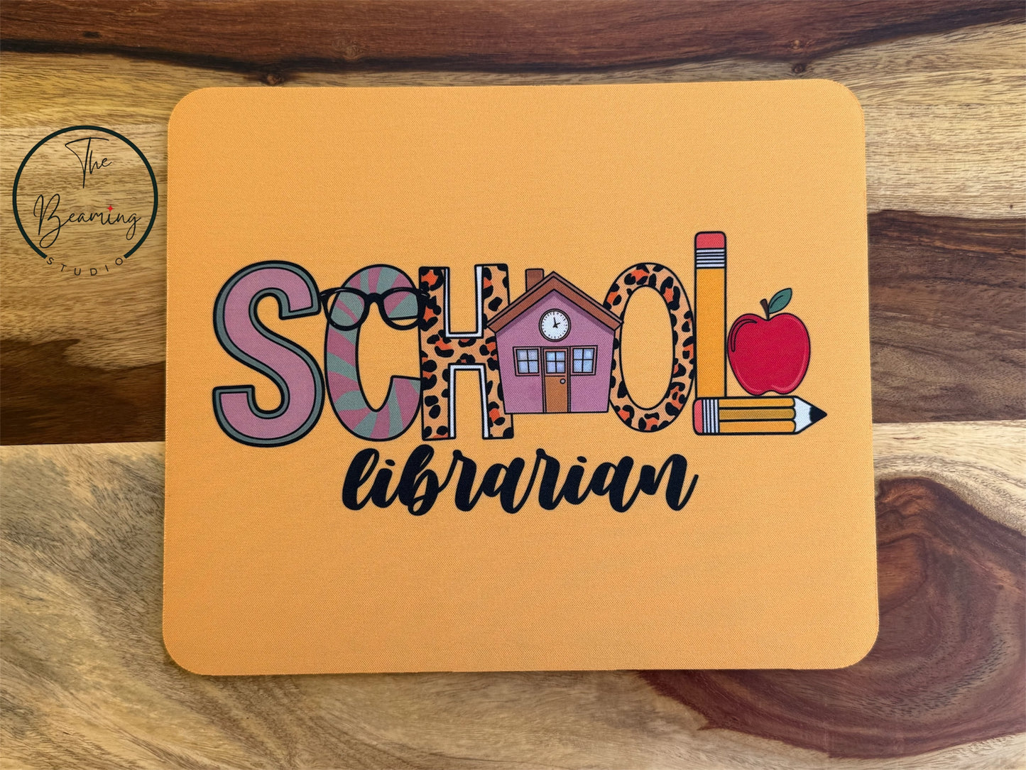 School Librarian Mousepad