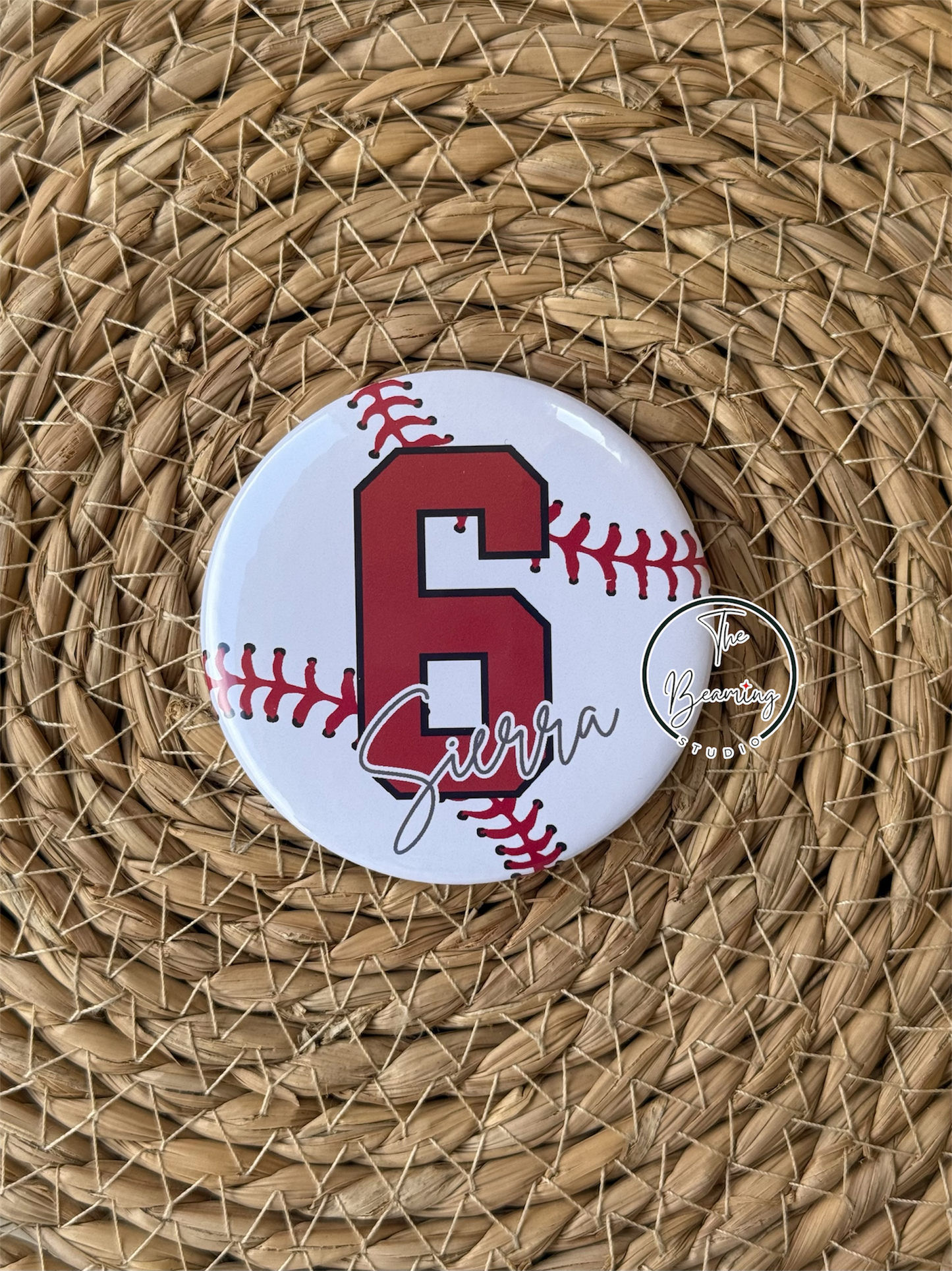 Baseball Button