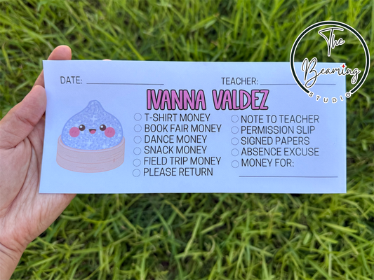 Dumpling Personalized Envelope