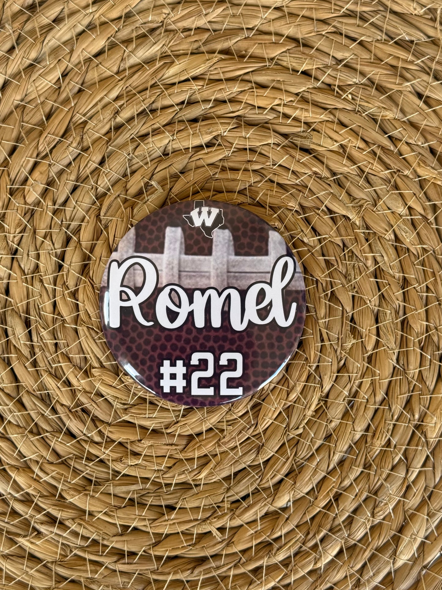 Winn Football Button