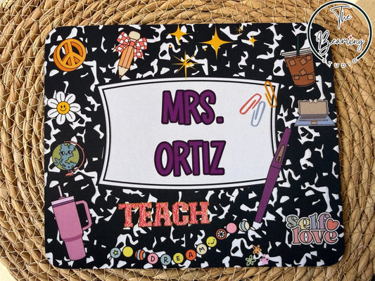 Composition Mousepad- PURPLE