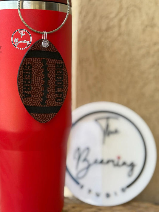Football Leatherette Tag