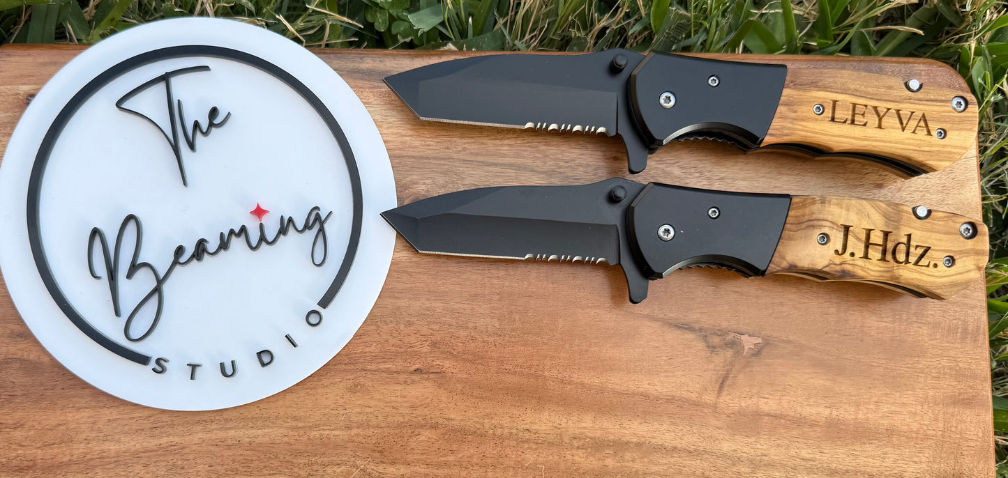 Custom Engraved Knife