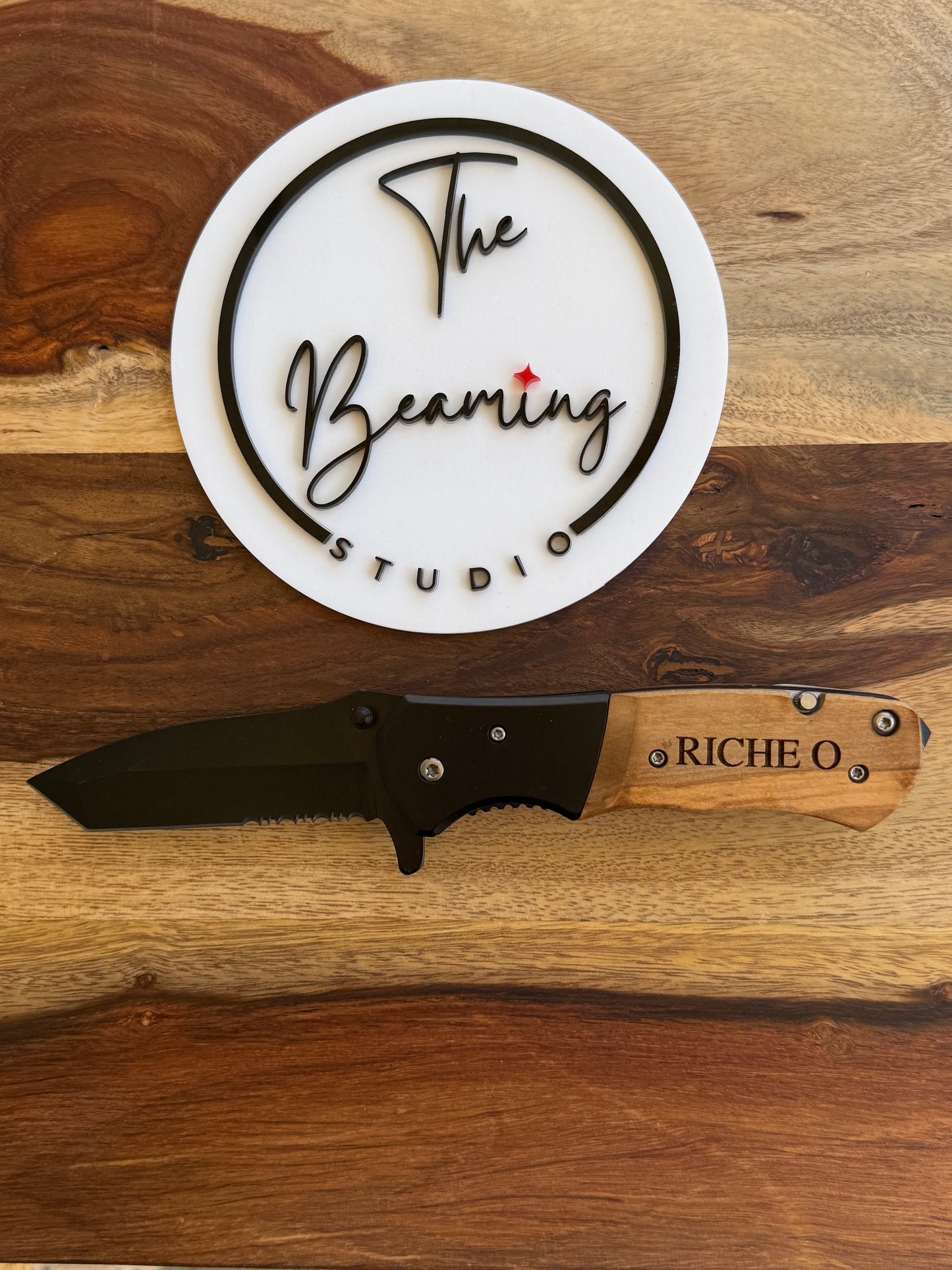 Custom Engraved Knife