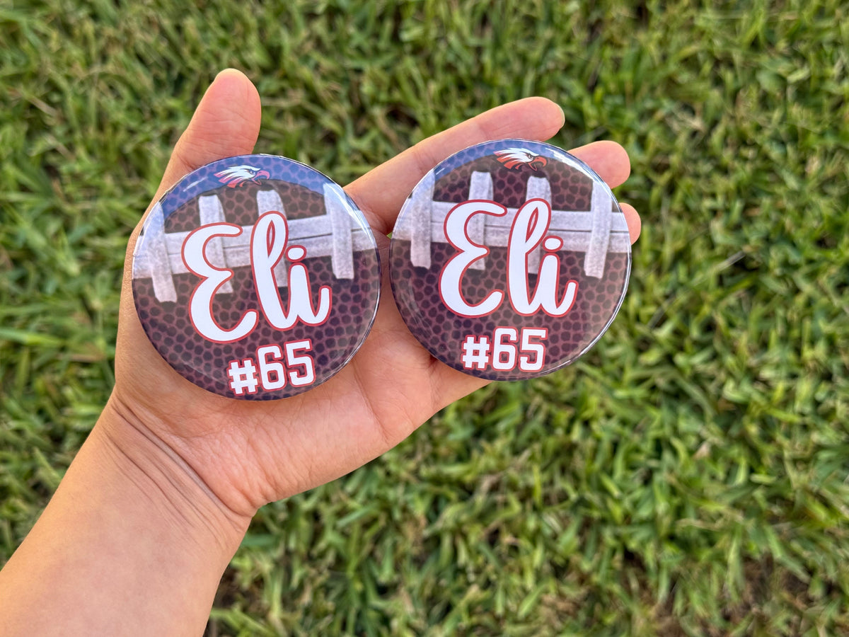Eagle Football Button