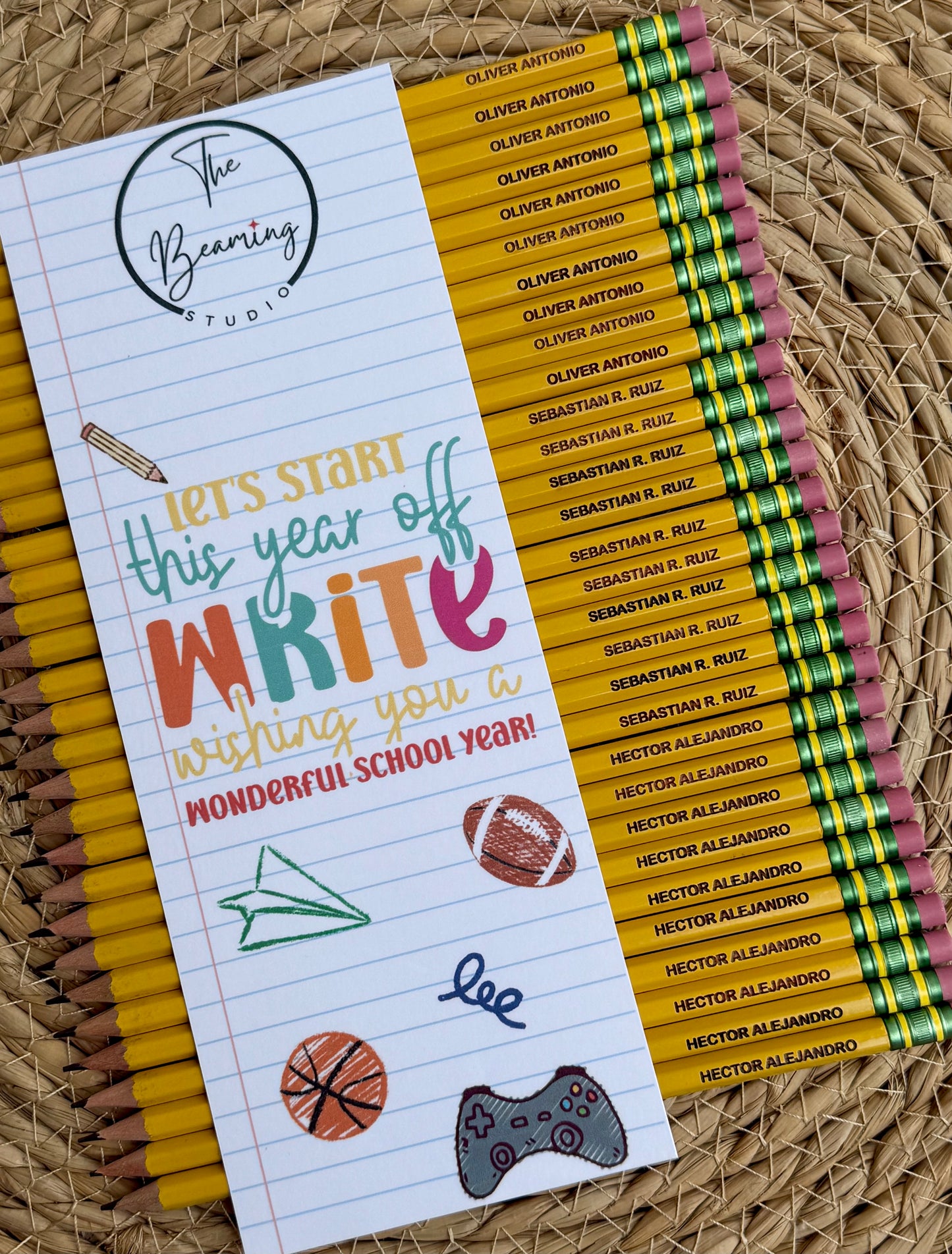 12 Yellow Pencils