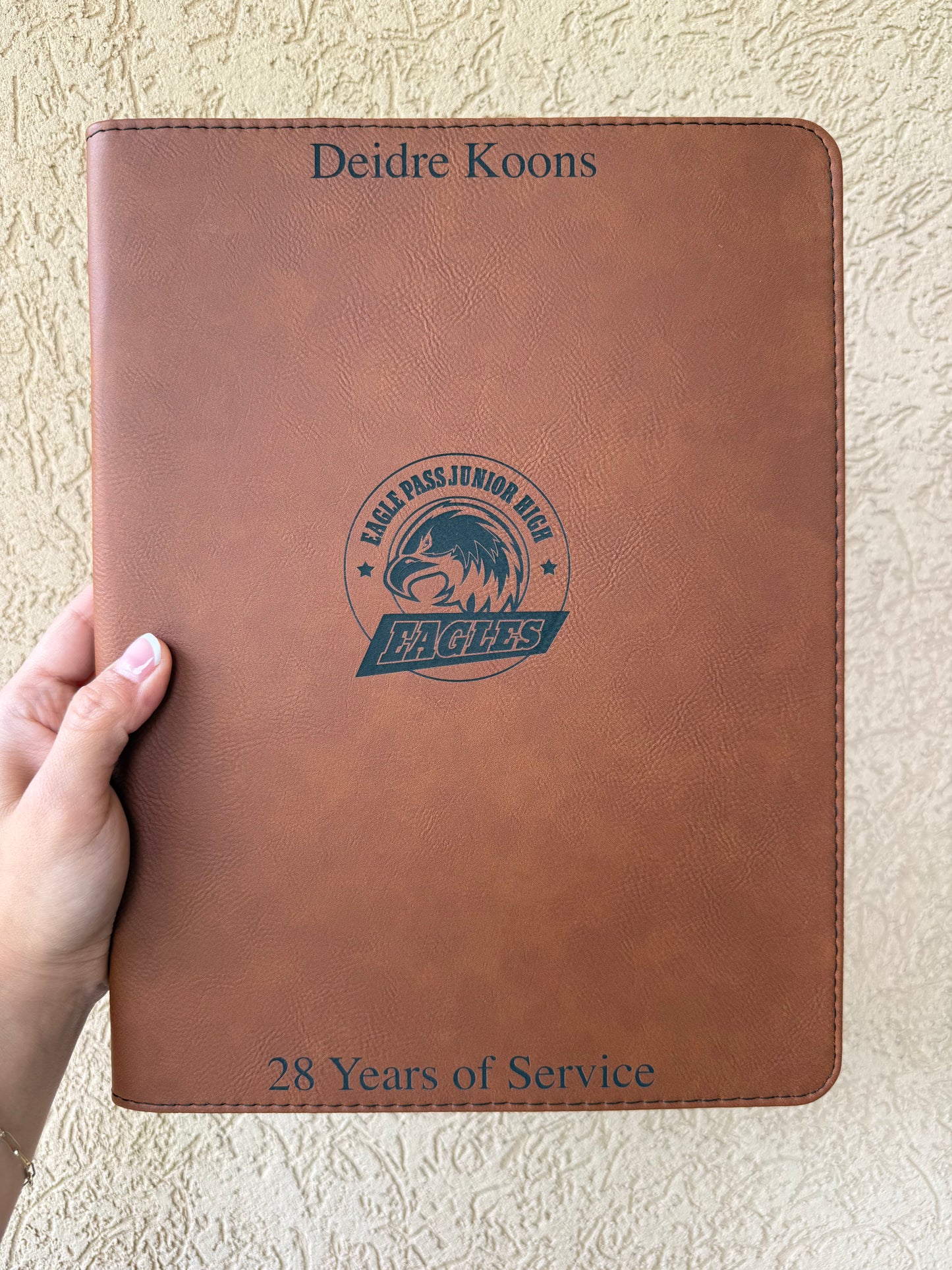 Zippered Portfolio with Notepad
