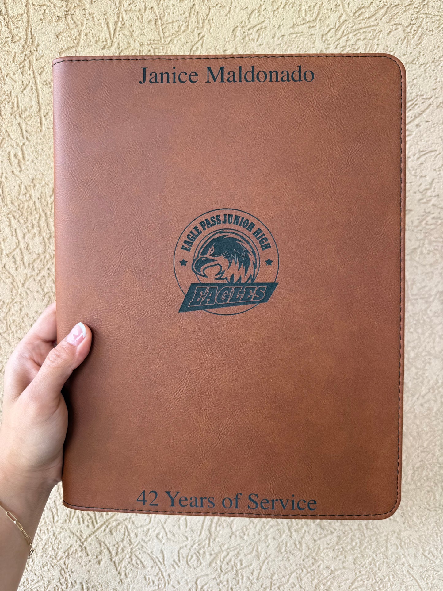 Zippered Portfolio with Notepad