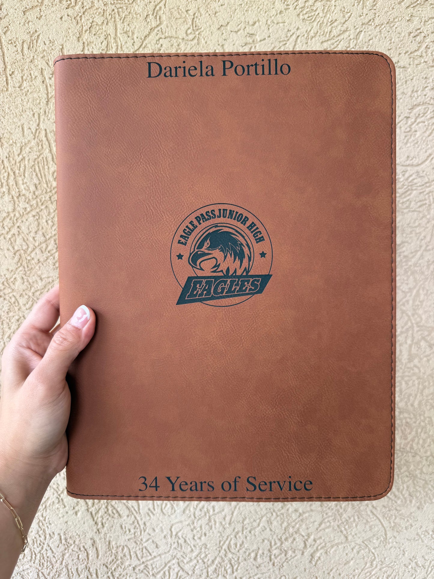 Zippered Portfolio with Notepad