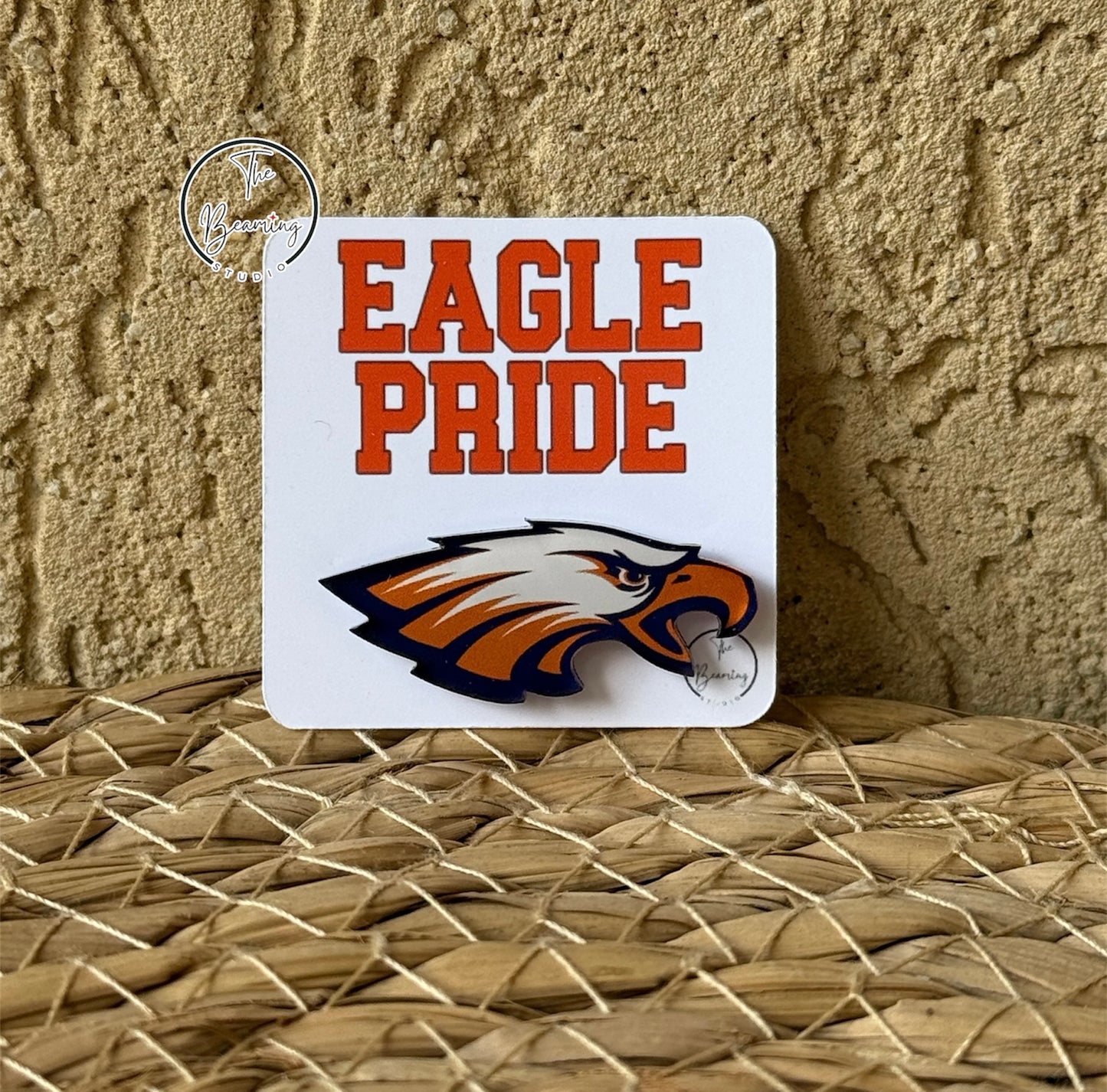Eagle Head Acrylic Pin