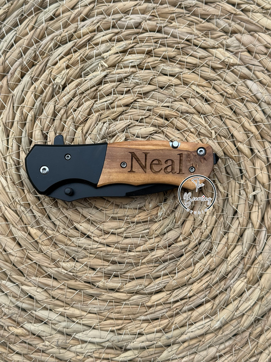 Custom Engraved Knife