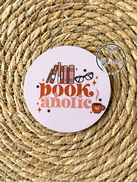Bookaholic Coaster