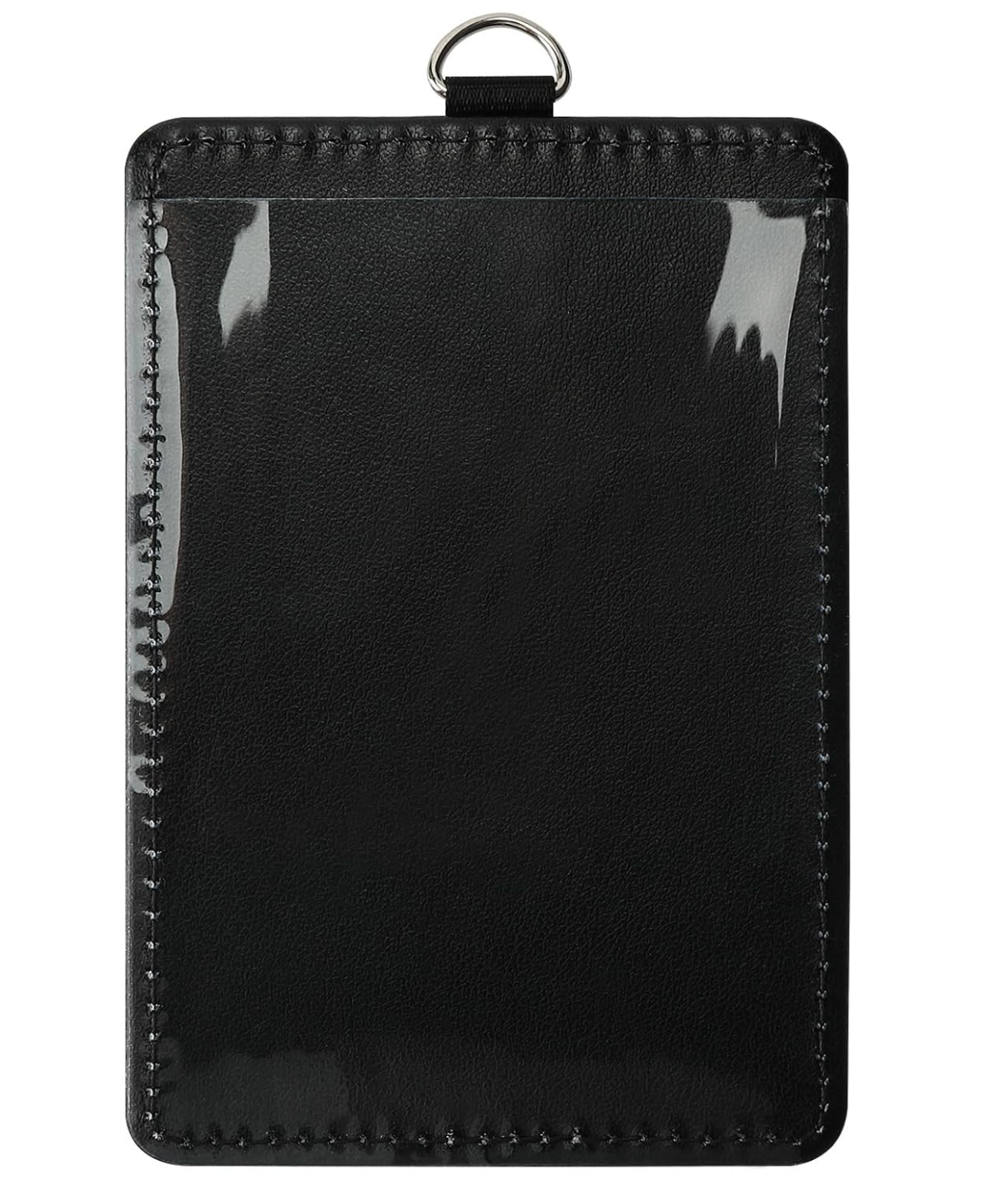 Clear Pocket Badge Holder-Yellow