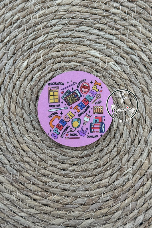 Speech Therapy Coaster